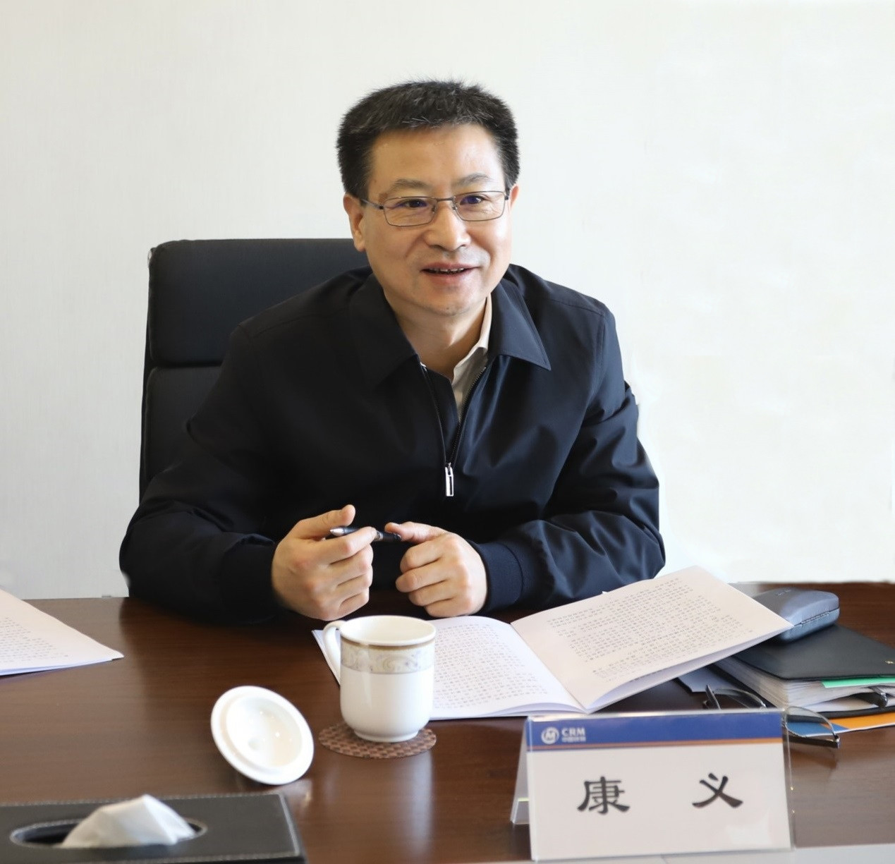 天津市副市长康义到中国2121非凡调研领导工作